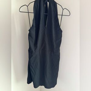 Abercrombie & Fitch Black Backless Dress